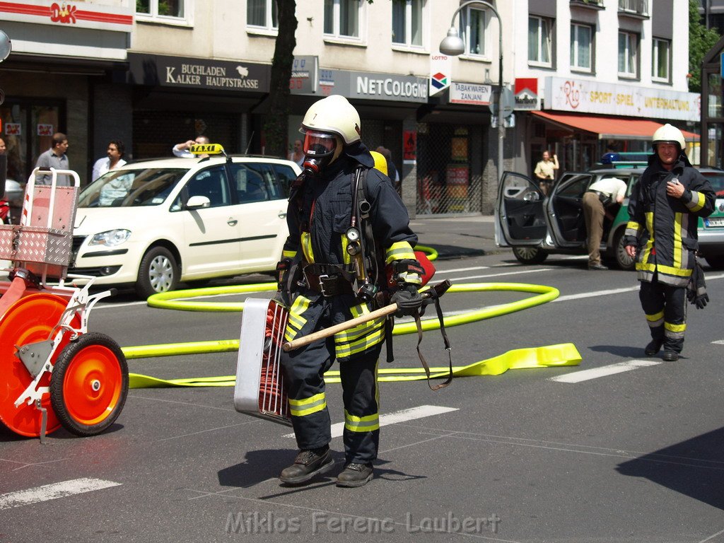 Dachstuhlbrand Koeln Kalk Kalker Hauptstr   P051.JPG